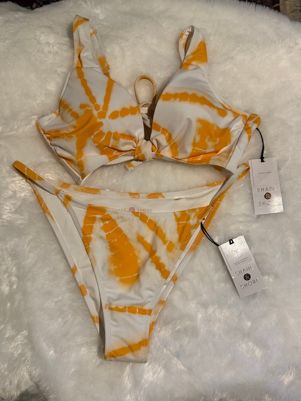 Shade & Shore Tie Dye Bikini Set 32B S